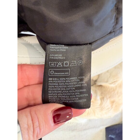 H&M Divided Triple Black Men's Olive & Black Puffer Jacket - Size M - Picture 3 of 5